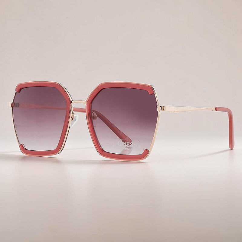 GUESS 
Bordeaux Gradient Butterfly Ladies Sunglasses
Item No. GF0418 69T 58