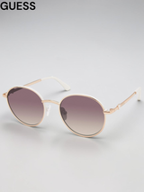 GUESS womens Classic Round Sunglasses Round Sunglasses