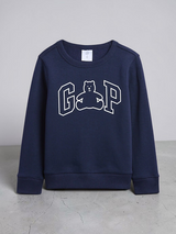 babyGap Logo Relaxed Crewneck Sweatshirt