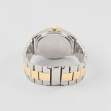 MENS TWO TONE SILVER AND GOLD ANALOG LINK WATCH,USC80830UO-0000A