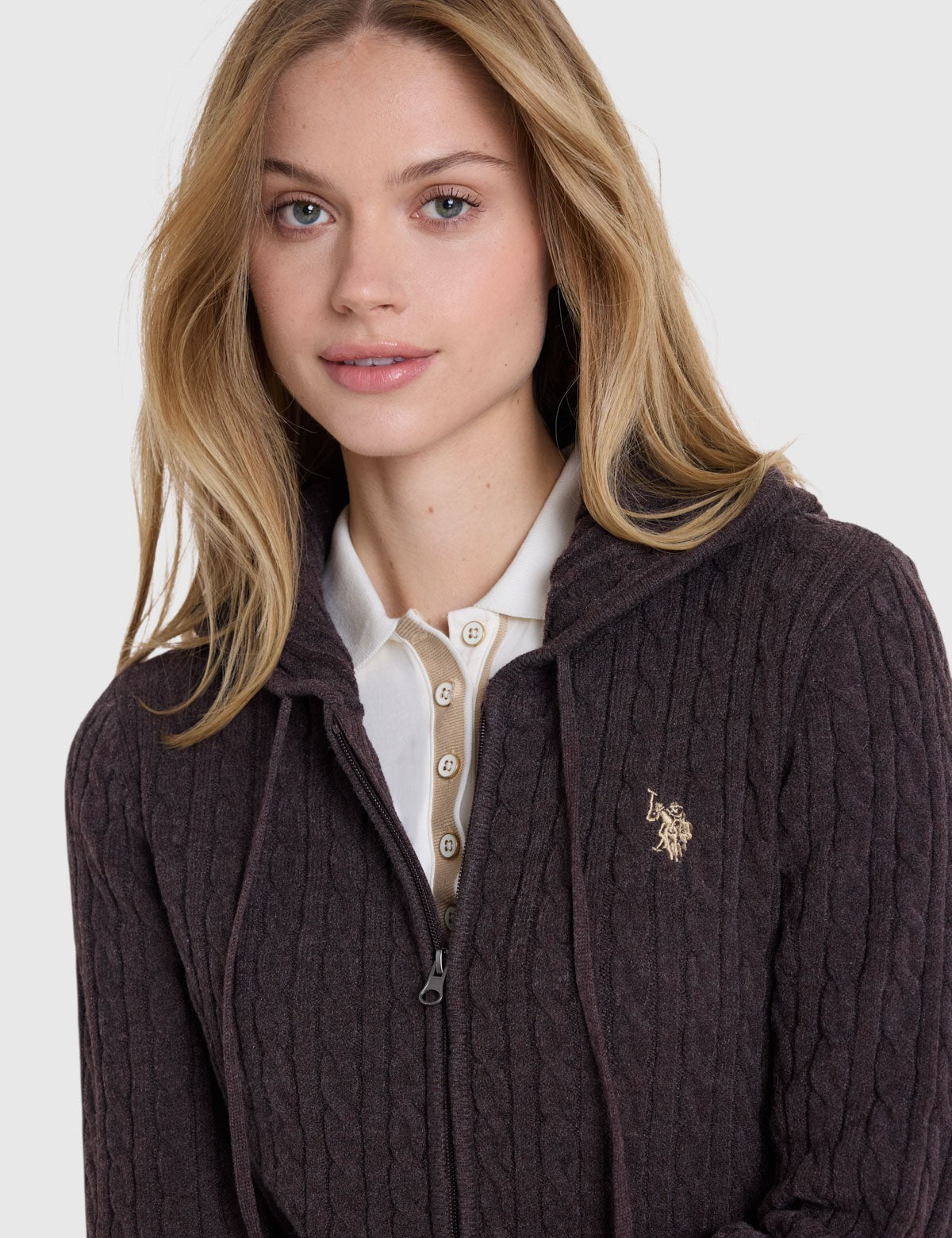 US.POLO.ASSN CABLE NECK SWEATER, 21W0006-EE00A (Copy)