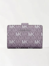 Jet Set Travel Medium Signature Logo Billfold Wallet,35F6STVF6V