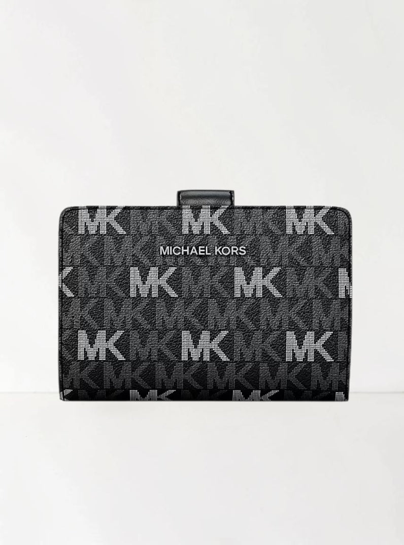 Jet Set Travel Medium Signature Logo Billfold Wallet,35F6STVF6V