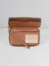Michael Kors Jet Set Signature Logo Smartphone Wristlet,35F8GTVW9B