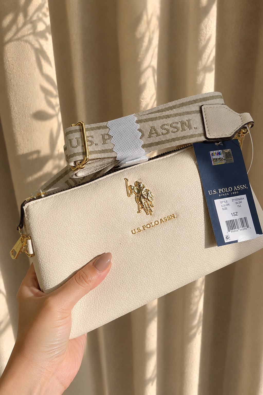Immediate TOP ZIP CROSSBODY BAG Serial 27V0092-AA00A