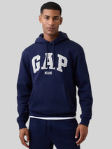 GAP Relaxed Gap Logo Hoodie,1179544