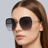 Guess 
Smoke Gradient Butterfly Ladies Sunglasses
Item No. GF0410 32B 59