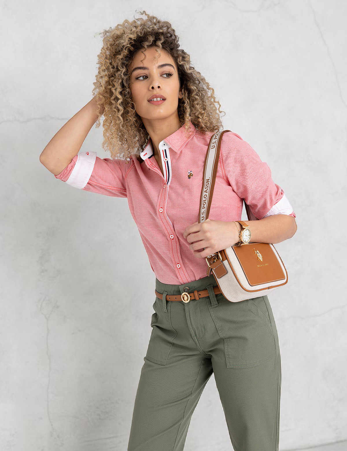 CANVAS POCKET CROSSBODY BAG Serial 27A360-AA00A