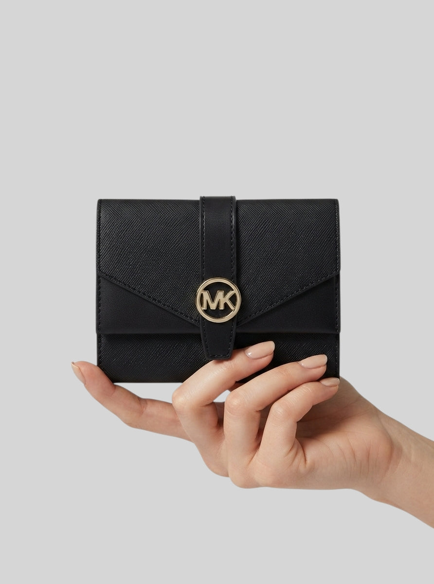 Greenwich Medium Signature Logo Trifold Wallet,35S5GGRE6B