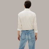 Smooth Cotton Monogram Sweater