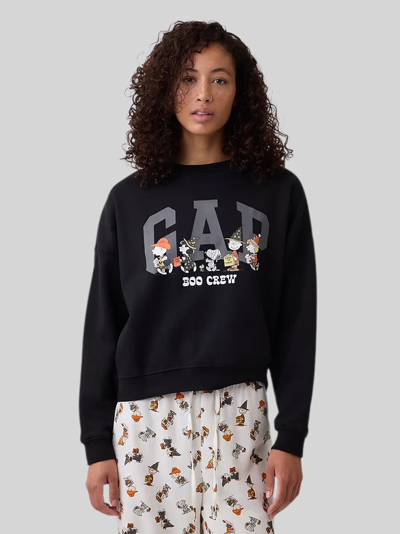 Gap Oversized Wedge Crewneck Sweatshirt,1174939