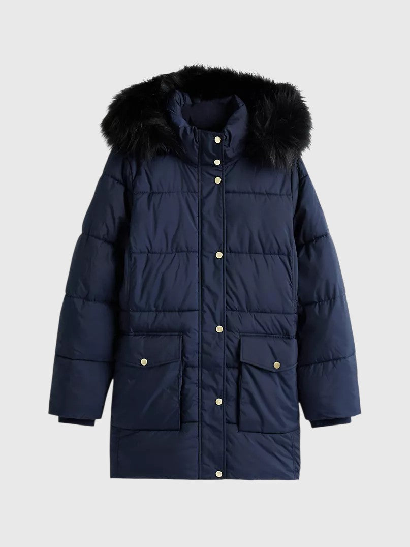 TOMMY HILFIGER Hooded Puffer Coat,XW06091