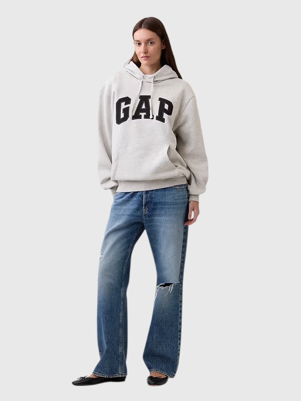 GAP Relaxed Gap City Logo Hoodie,1178568