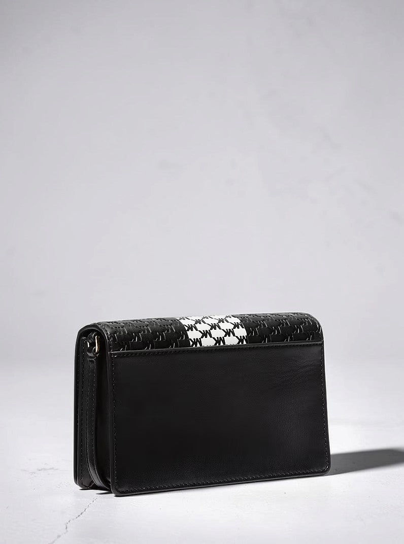 Michael Kors MICHAEL KORS
Jet Set Medium Logo Embossed Leather Crossbody Bag,32T4GJ6C6L