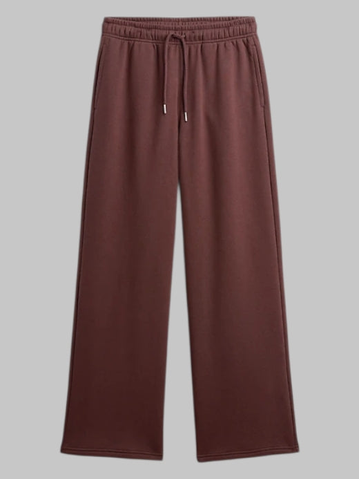 Relaxed Straight-Leg Sweatpants