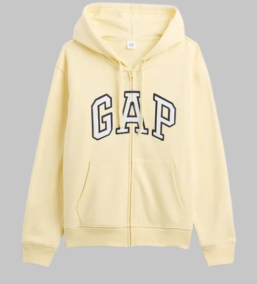 Relaxed Gap Logo Zip Hoodie