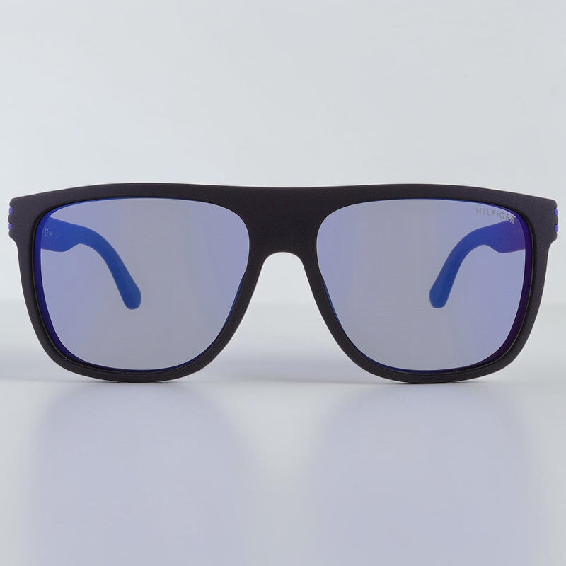 Tommy Hilfiger 
Grey Blue  Square Men's Sunglasses