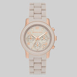 Runway Quartz White Women's Watch,MK7386