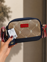 Immediate CLASSIC SIGNATURE STRIPE CROSSBODY BAG,27A192-AA00A