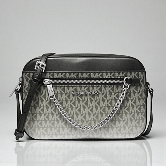 Immediate M.K Jet Set Large Ombré Signature Logo Crossbody Body