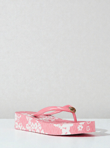M.k Bedford Printed Signature Logo Flip Flop