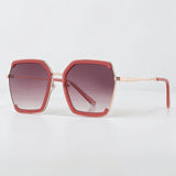 GUESS Bordeaux Gradient Butterfly Ladies Sunglasses, GF0418 69T 58