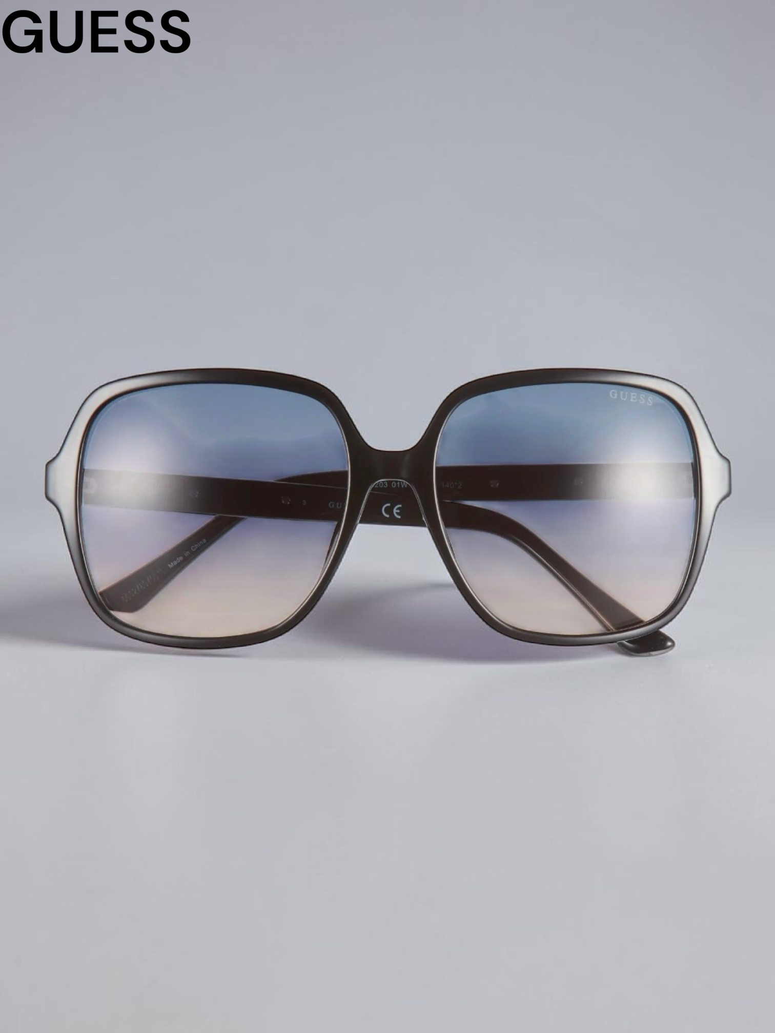 Immediate Guess 58mm Square Sunglasses