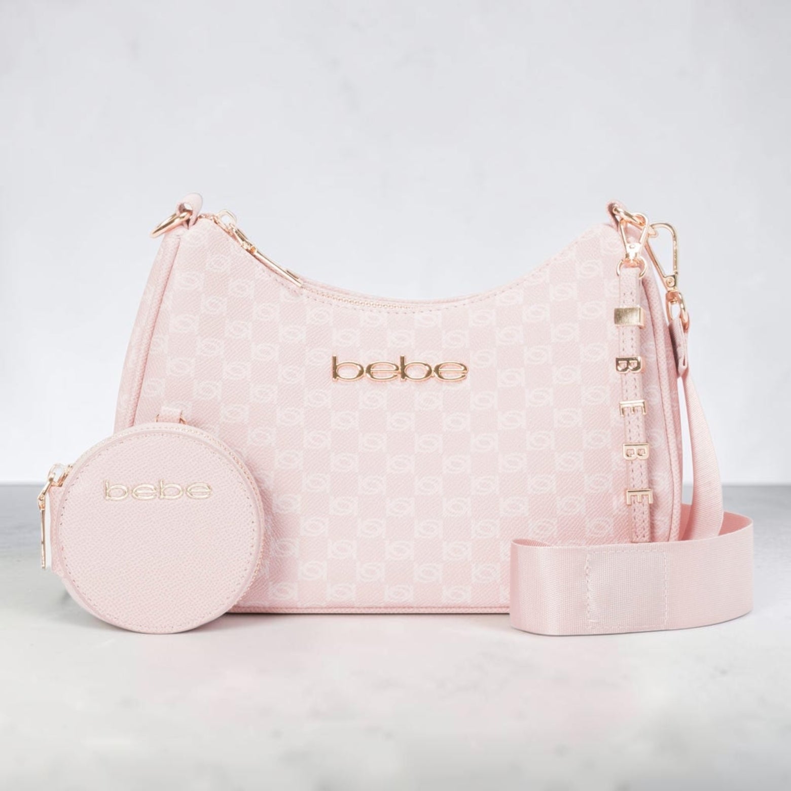 Adela Monogram Crossbody With Coin Purse