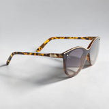 LADIES CAT-EYE SHIELD ENAMEL TOP RIM SUNGLASSES,PA5031