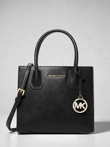 MICHAEL KORS Mercer Medium Pebbled Leather Crossbody Bag,35S1GM9M2L