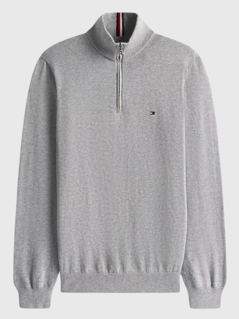 TOMMY HILFIGER Classic Quarter-Zip Sweater,78J9329-BDS