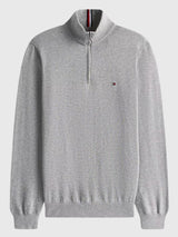 TOMMY HILFIGER Classic Quarter-Zip Sweater,78J9329-BDS
