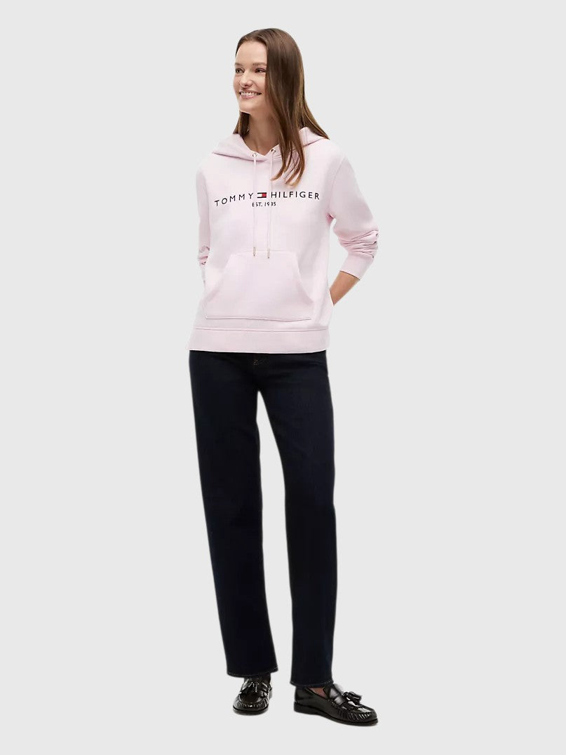 TOMMY HILFIGER  Logo Fleece Hoodie,XW06072-DW5