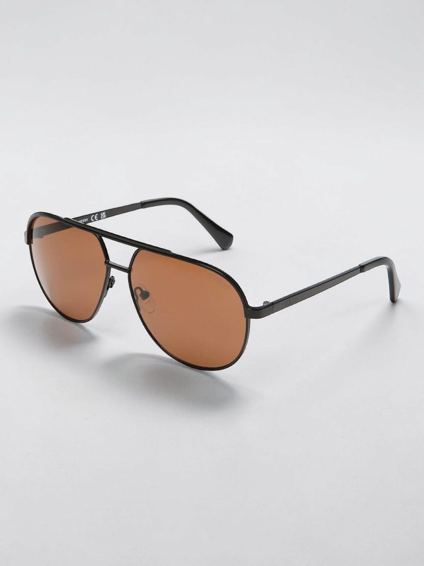 Guess 60mm Pilot Sunglasses
