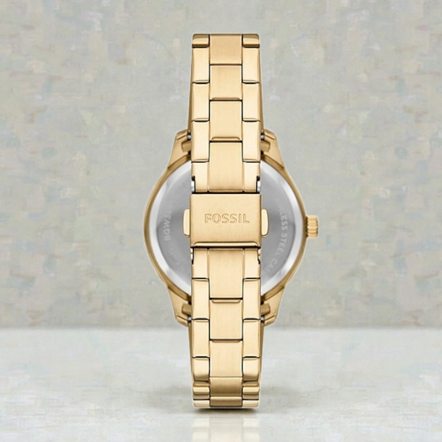 Rye Multifunction Gold-Tone Stainless Steel Watch