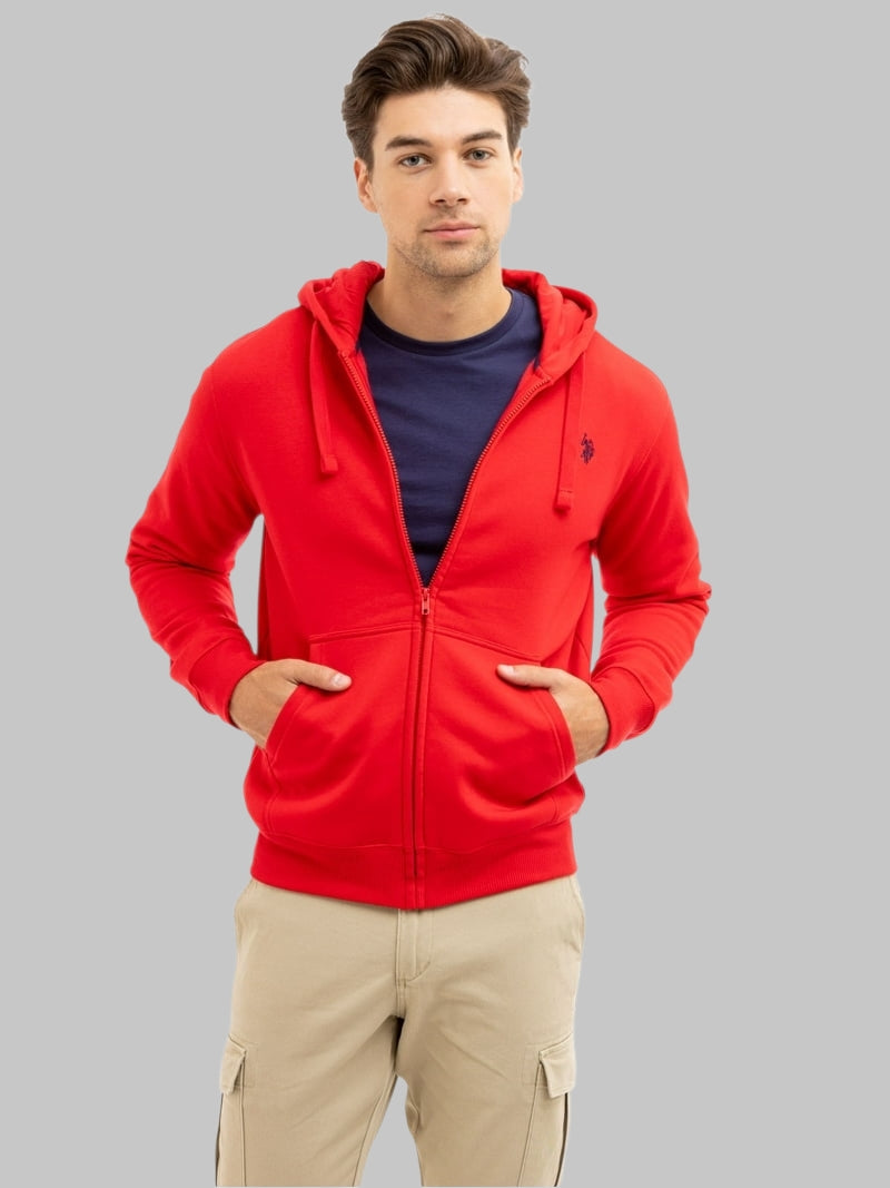 U.S. Polo Assn. Men's Everyday Full Zip Fleece Hoodie