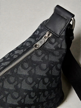 C.K Ultralight Logo Jacquard Shoulder Bag 4F3353G