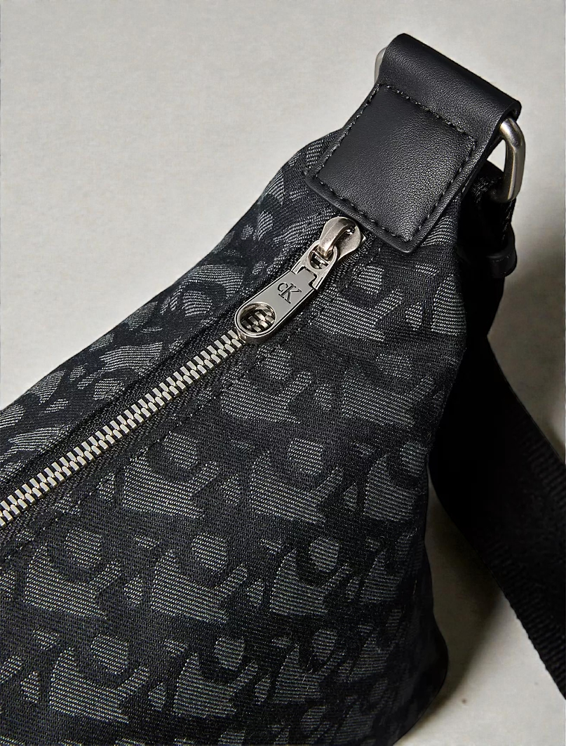 C.K Ultralight Logo Jacquard Shoulder Bag 4F3353G