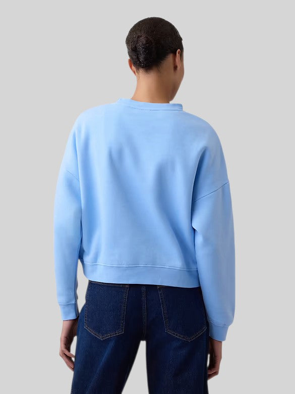 Gap Oversized Wedge Crewneck Sweatshirt,1174939