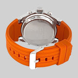 MENS ORANGE STRAP ANADIGI WATCH,US9874UO-0000A