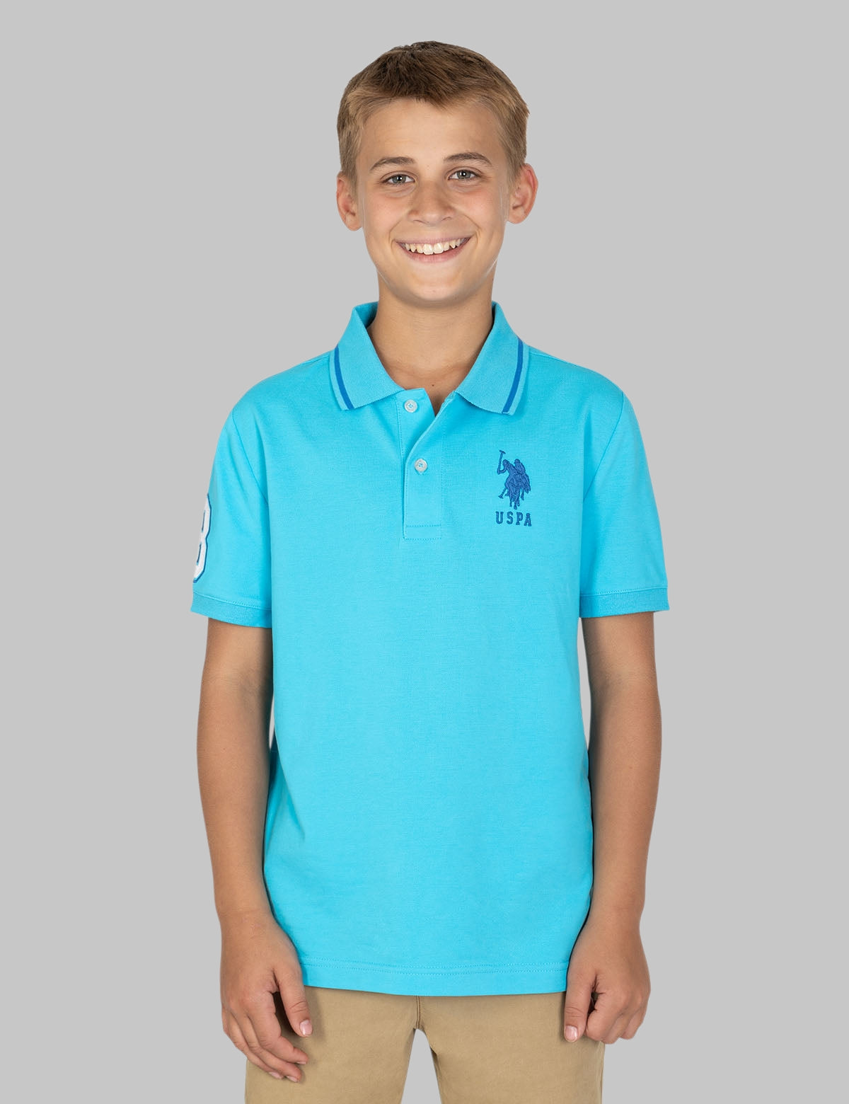 BOYS PIQUE POLO SHIRT