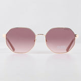 Guess Gradient Bordeaux Geometric Ladies Sunglasses, GF6160