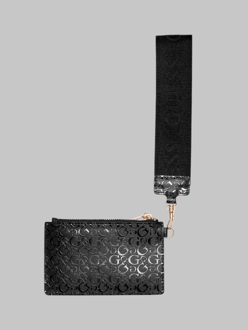 Abree Faux-Leather Card Case Wristlet