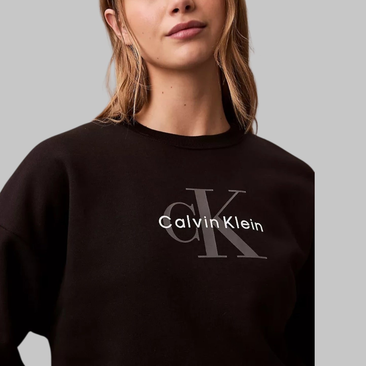 Monologo Fleece Relaxed Sweatshirt