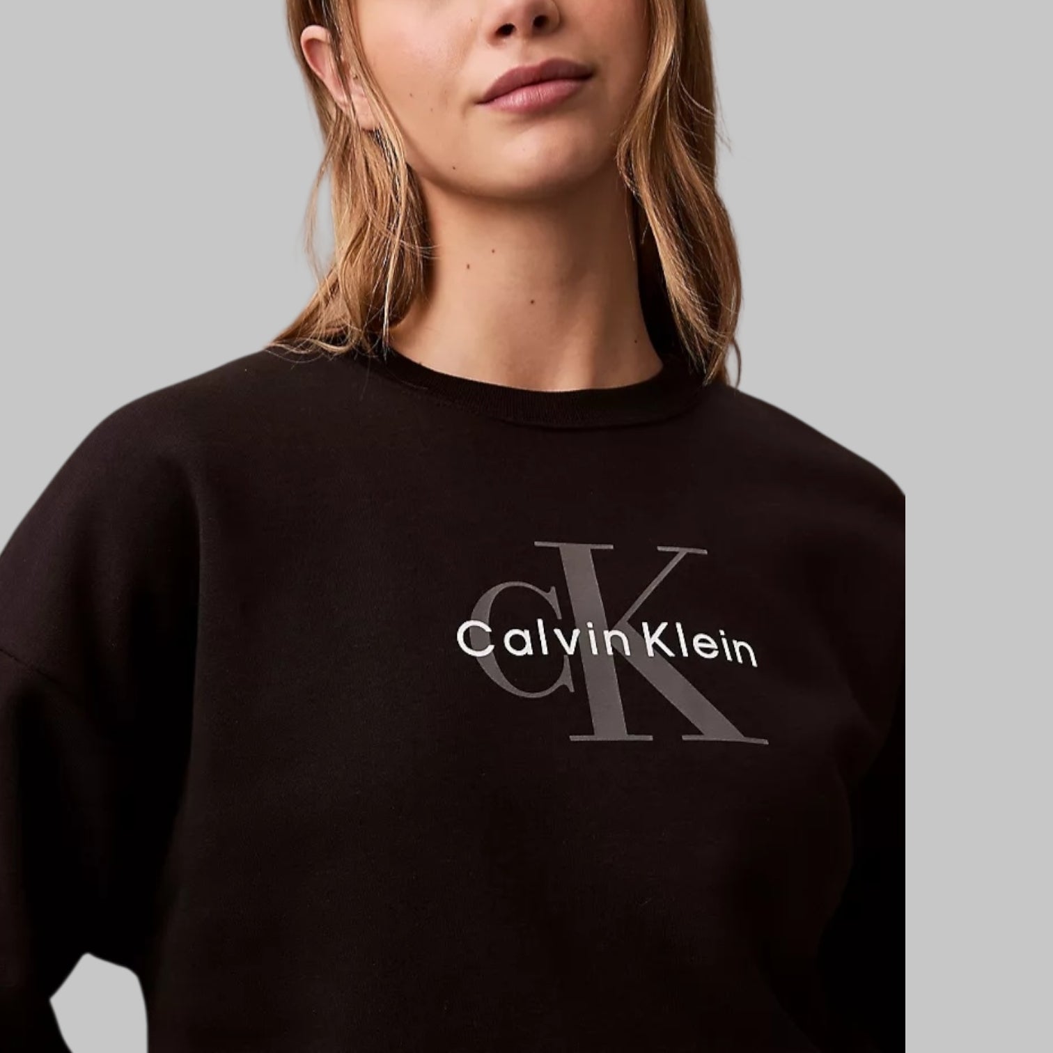 Monologo Fleece Relaxed Sweatshirt