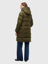 TOMMY HILFIGER Water-Repellent Hooded Down Puffer Coat,WW53611-GYY