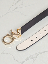 Monogram Logo Plaque Reversible Belt