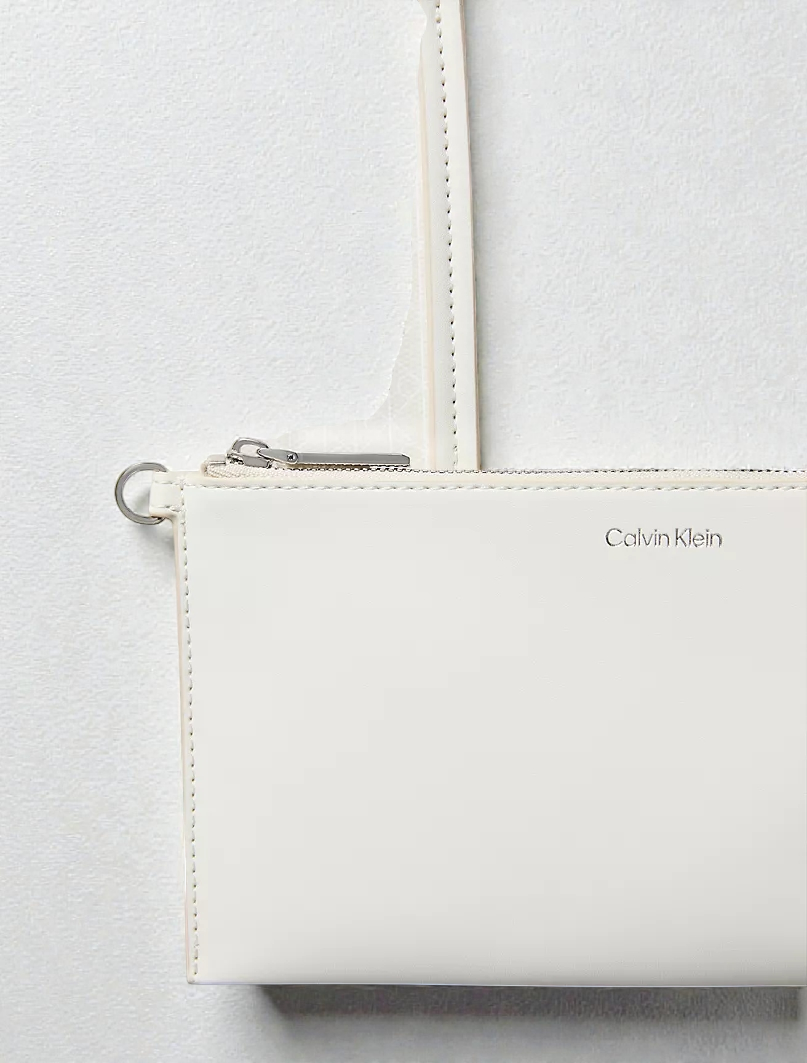 C.K Allover Emblem Logo  Tote Bag with Pouch 4F3267G