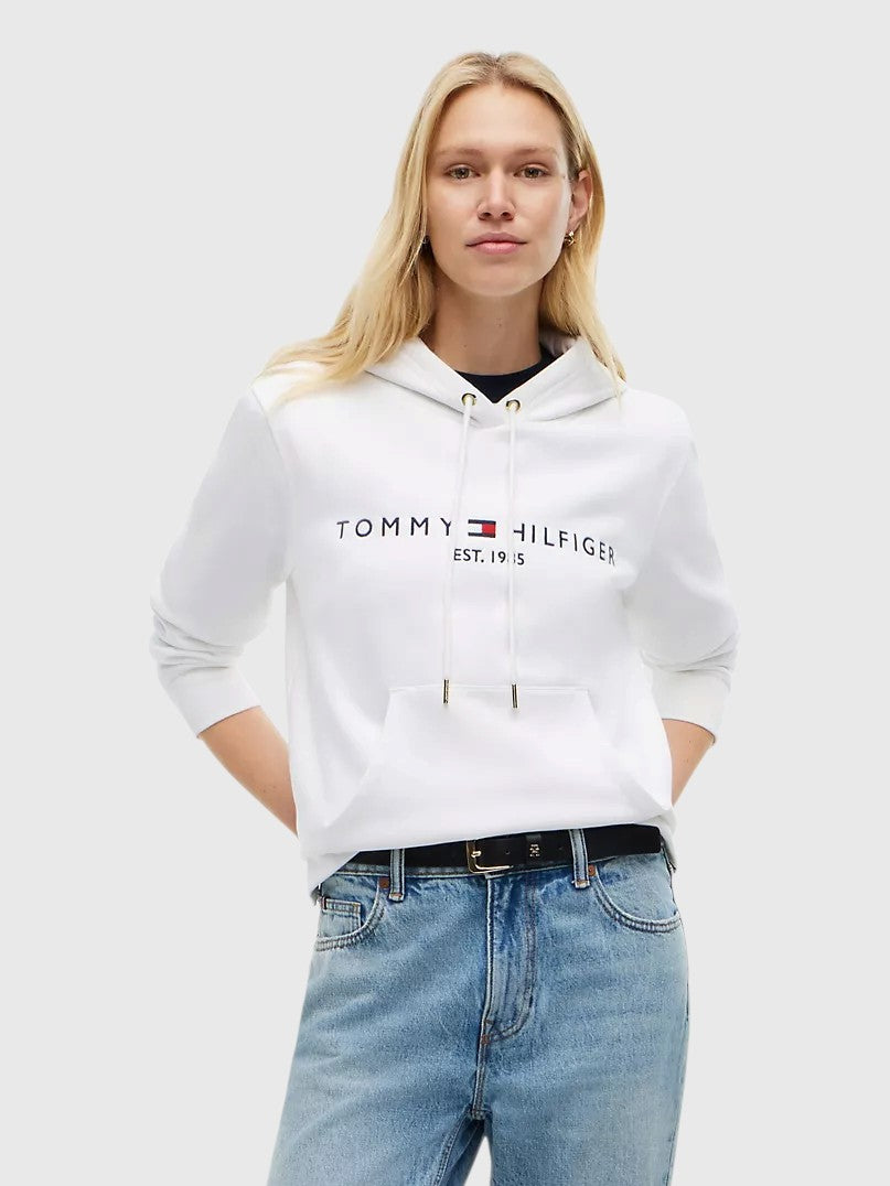 TOMMY HILFIGER  Logo Fleece Hoodie,XW06072-DW5