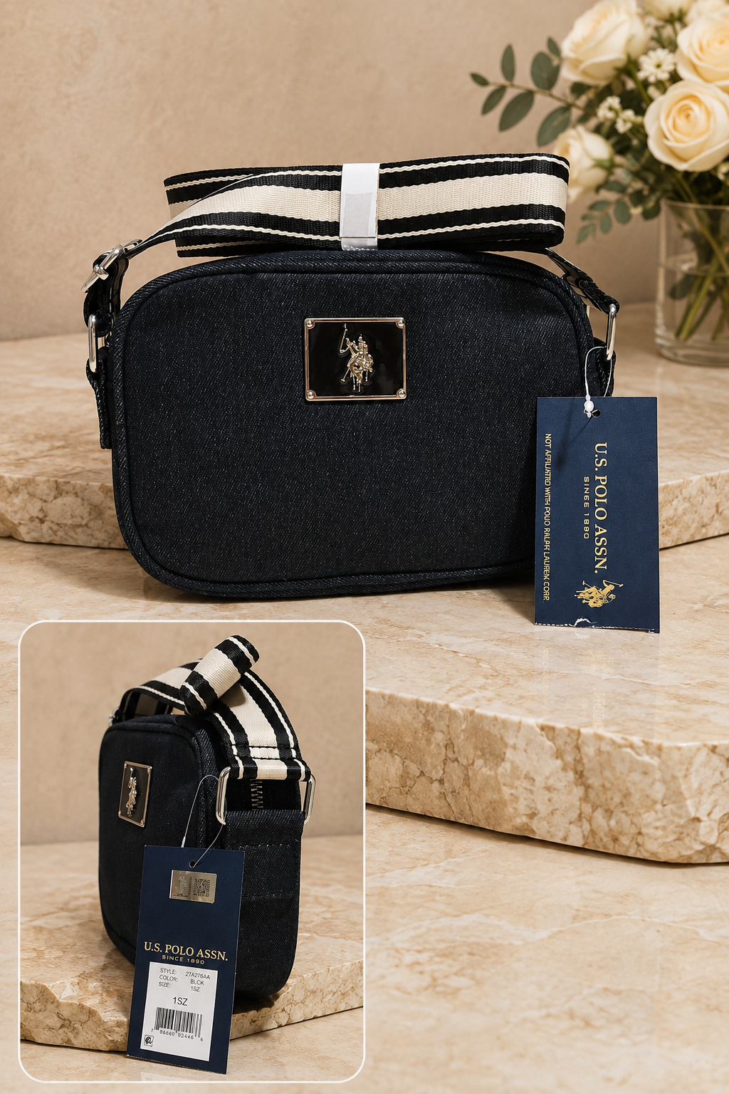 Immediate DENIM CROSSBODY BAG,27A276-AA00A